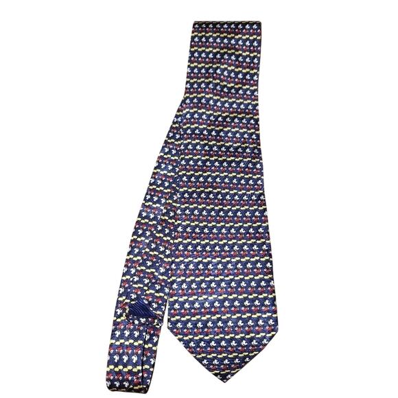 Men's Walt Disney World Mickey Mouse 100% Silk Tie Vacation Business Casual - Picture 1 of 3